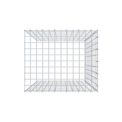 Fourche rapportée type 4 100 cm x 60 cm x 50 cm (L x H x P), mailles 5 cm x 10 cm, anneau C