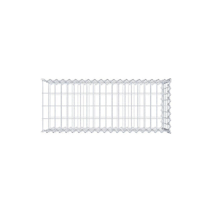Opvokset gabion type 2 100 cm x 40 cm x 40 cm (L x H x D), maskestørrelse 5 cm x 10 cm, spiral