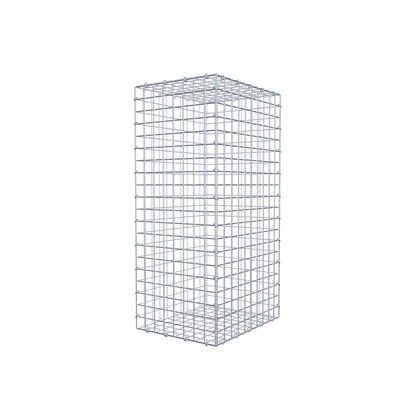 Gabion 100 cm x 50 cm x 40 cm (L x H x P), mailles 5 cm x 5 cm, anneau en C