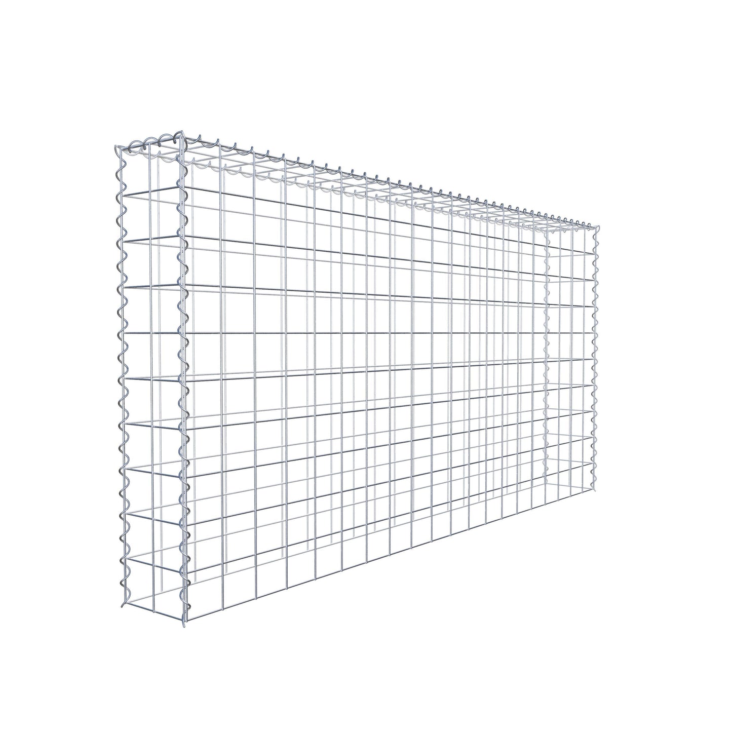 Gavión adicional tipo 3 200 cm x 100 cm x 20 cm (L x A x P), malla 10 cm x 10 cm, en espiral