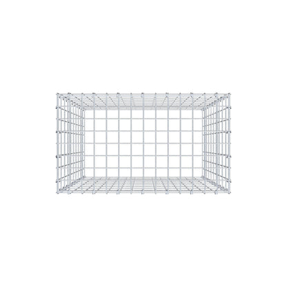 Gabbione aggiuntivo di tipo 3 100 cm x 70 cm x 40 cm (L x H x P), maglia 5 cm x 10 cm, anello a C