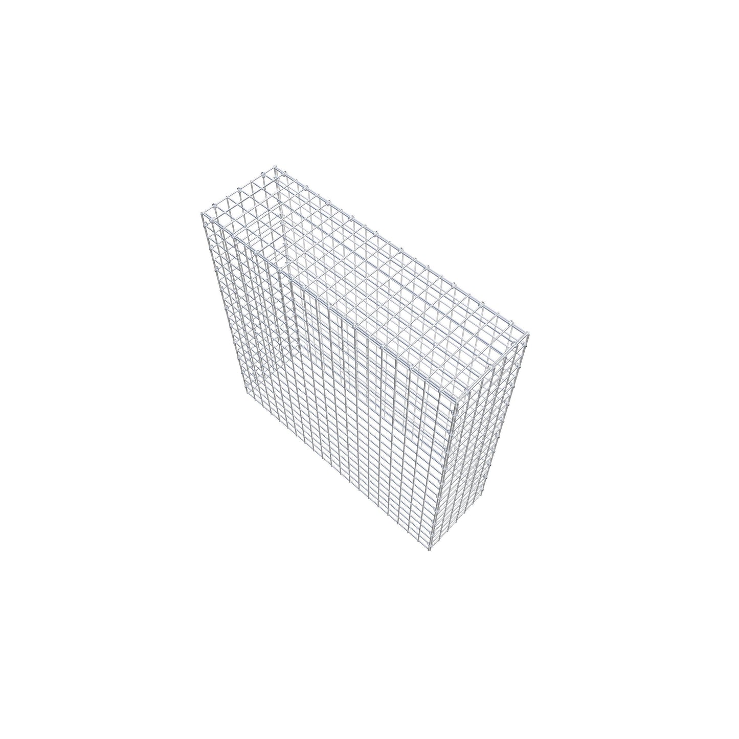 Gavión adicional tipo 3 100 cm x 100 cm x 30 cm (L x A x P), malla 5 cm x 5 cm, anillo en C