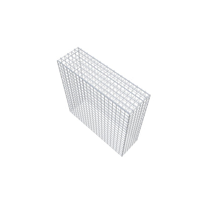 Gavión adicional tipo 3 100 cm x 100 cm x 30 cm (L x A x P), malla 5 cm x 5 cm, anillo en C