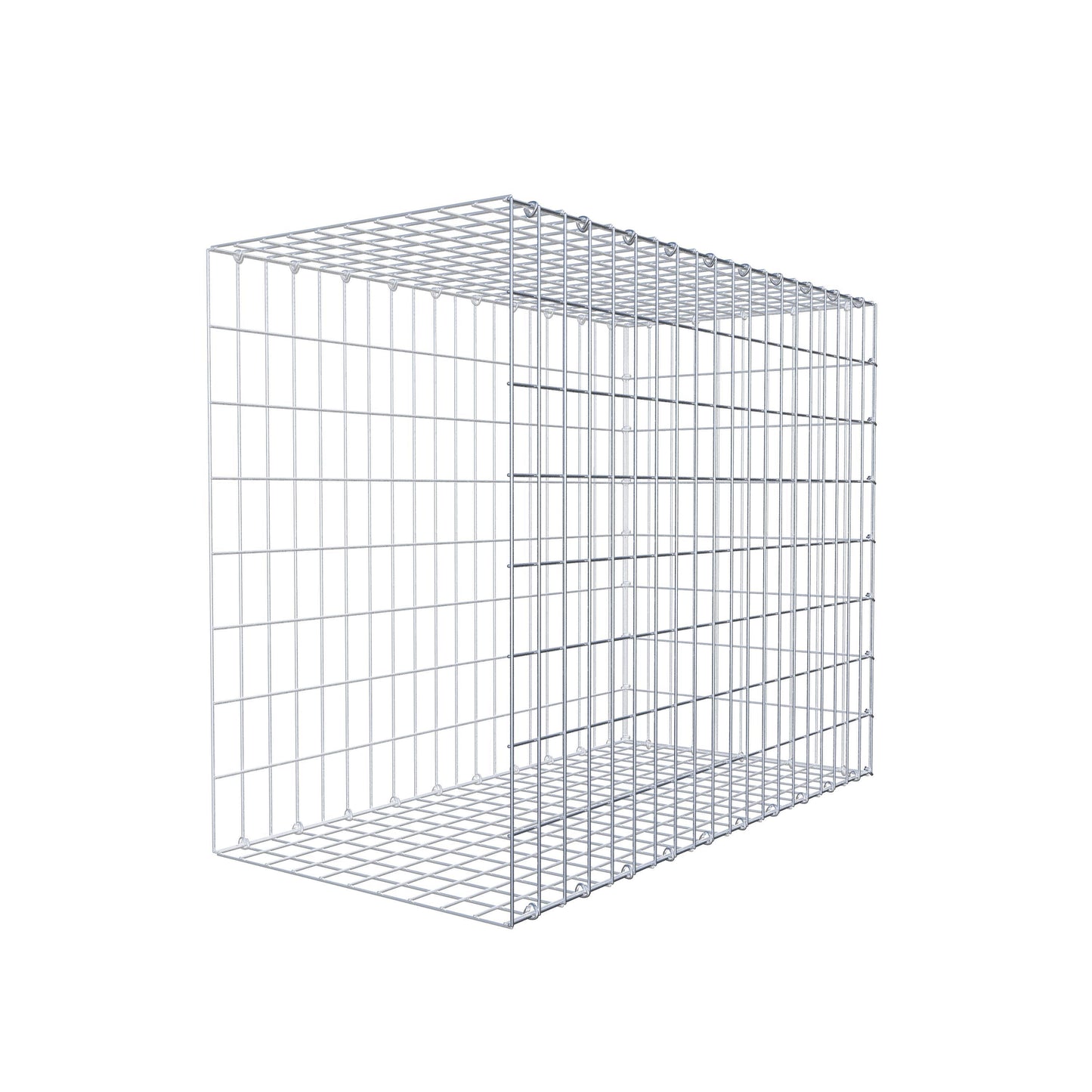 Fourche rapportée type 2 100 cm x 80 cm x 50 cm, mailles 5 cm x 10 cm, anneau en C
