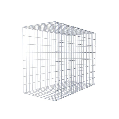 Fourche rapportée type 2 100 cm x 80 cm x 50 cm, mailles 5 cm x 10 cm, anneau en C