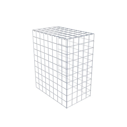 Gabião Tipo 4 100 cm x 80 cm x 50 cm (C x A x P), malhagem 10 cm x 10 cm, anel C