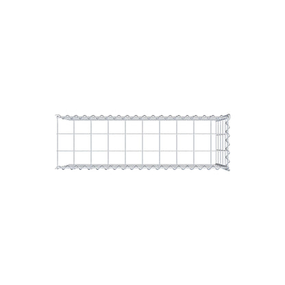Gabião tipo 4 100 cm x 50 cm x 30 cm (C x A x P), malhagem 10 cm x 10 cm, espiral