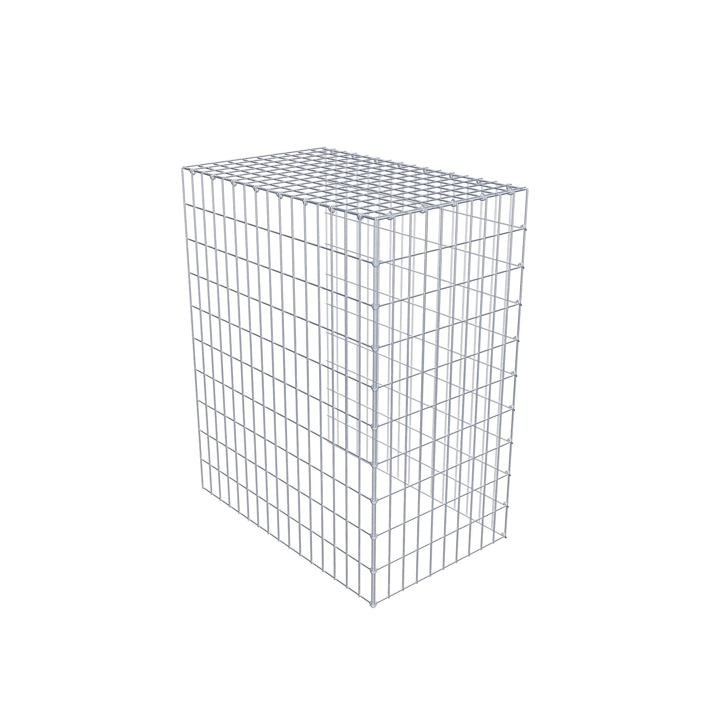 Fourche rapportée type 4 100 cm x 80 cm x 50 cm (L x H x P), mailles 5 cm x 10 cm, anneau C