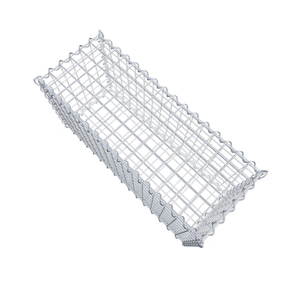 Gabion 80 cm x 40 cm x 30 cm (L x H x D), maskestørrelse 5 cm x 5 cm, spiral