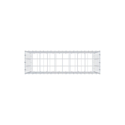 Gabione 100 cm x 60 cm x 30 cm (L x H x T), Maschenweite 10 cm x 10 cm, C-Ring