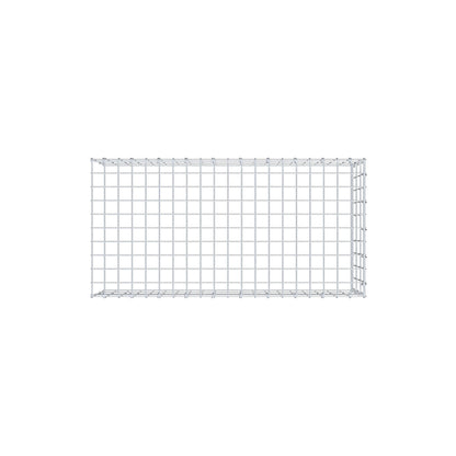 Anbaugabione Typ 4 100 cm x 30 cm x 50 cm (L x H x T), Maschenweite 5 cm x 10 cm, C-Ring