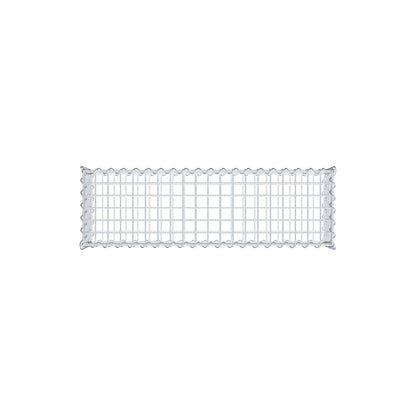 Gabion 100 cm x 20 cm x 30 cm (L x H x D), mesh size 5 cm x 5 cm, spiral