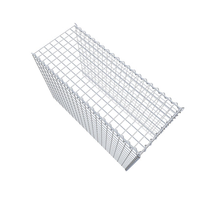 Grown-on gabion type 4 100 cm x 70 cm x 40 cm (L x H x D), mesh size 5 cm x 5 cm, spiral