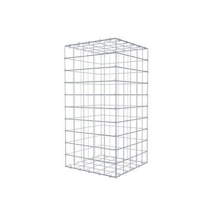 Gabione 100 cm x 50 cm x 50 cm (L x H x T), Maschenweite 10 cm x 10 cm, C-Ring