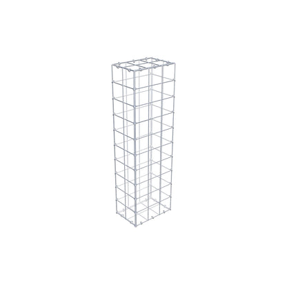 Gabione 100 cm x 20 cm x 30 cm (L x H x T), Maschenweite 10 cm x 10 cm, C-Ring
