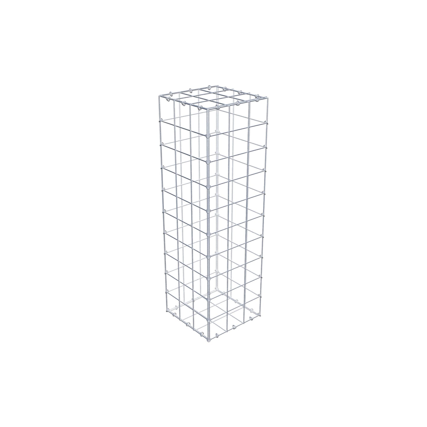Gabione 100 cm x 30 cm x 30 cm (L x H x T), Maschenweite 10 cm x 10 cm, C-Ring