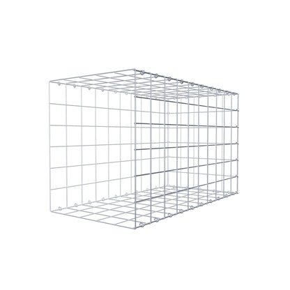 Fourche rapportée type 2 100 cm x 60 cm x 50 cm (L x H x P), mailles 10 cm x 10 cm, anneau C
