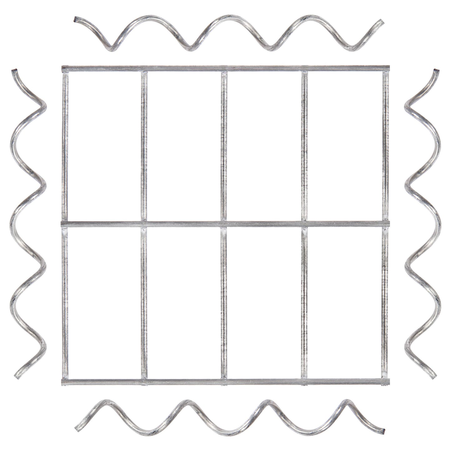 Lid for column MW 5 x 10 cm including 4 mounting spirals