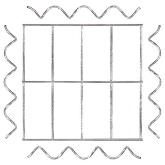 Tapa para columna MW 5 x 10 cm con 4 espirales de montaje