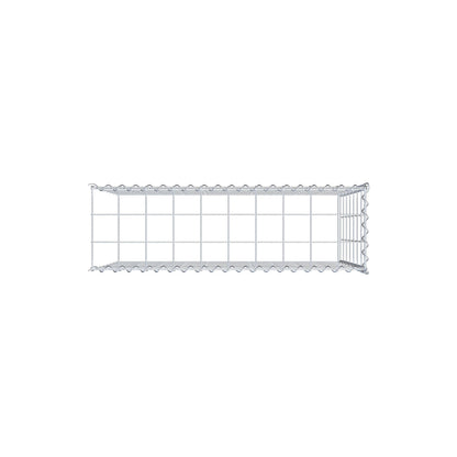 Gabbione aggiuntivo tipo 4 100 cm x 70 cm x 30 cm (L x H x P), maglia 10 cm x 10 cm, spirale