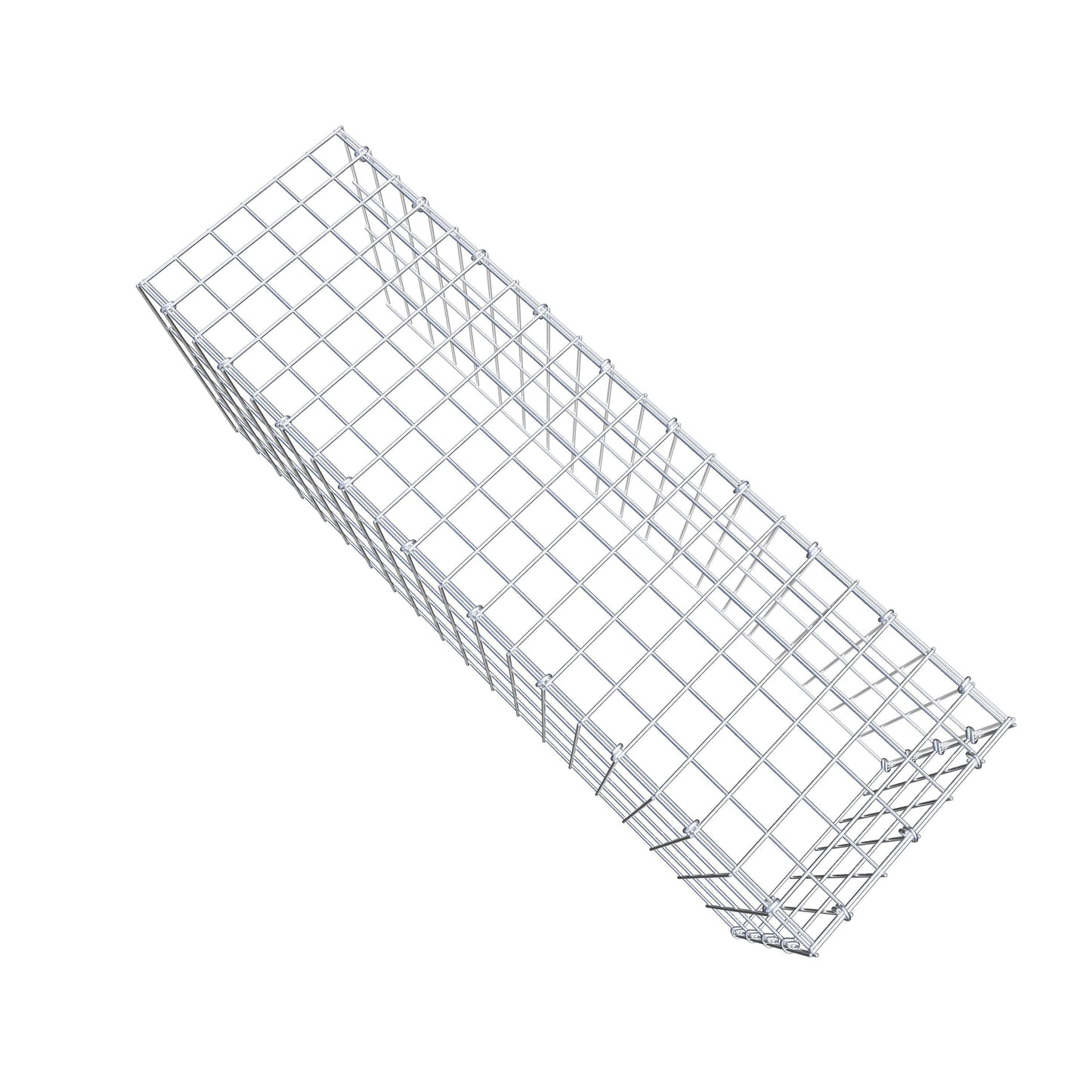 Gabião Tipo 4 100 cm x 40 cm x 30 cm (C x A x P), malhagem 5 cm x 10 cm, anel C