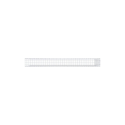 Monteret gabion type 4 200 cm x 100 cm x 20 cm (L x H x D), maskestørrelse 5 cm x 10 cm, C-ring