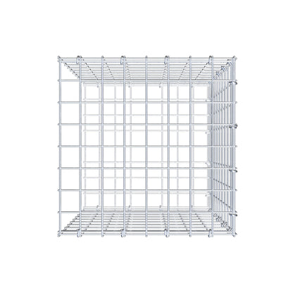 Pila adicional tipo 2 50 cm x 40 cm x 40 cm (L x A x P), malla 5 cm x 5 cm, anillo en C