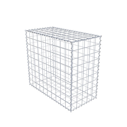 Gabion 100 cm x 90 cm x 50 cm (L x H x D), maskstorlek 10 cm x 10 cm, spiral