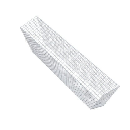 Fourche rapportée type 4 200 cm x 100 cm x 40 cm (L x H x P), mailles 5 cm x 5 cm, anneau C