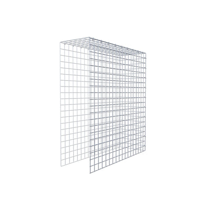 Fourche rapportée type 4 100 cm x 90 cm x 30 cm (L x H x P), mailles 5 cm x 5 cm, anneau C