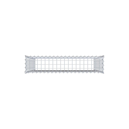 Gabion rapporté type 3 100 cm x 100 cm x 20 cm (L x H x P), mailles 5 cm x 5 cm, spirale