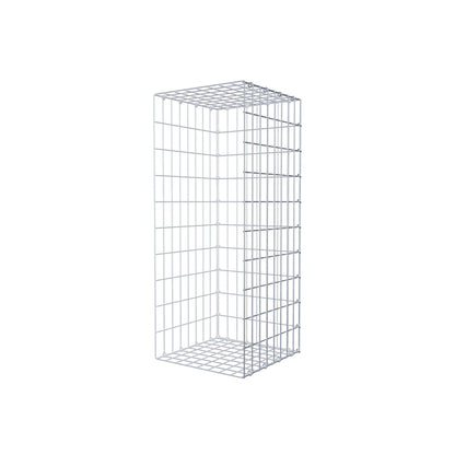 Fourche rapportée type 2 100 cm x 40 cm x 40 cm, mailles 5 cm x 10 cm, anneau en C