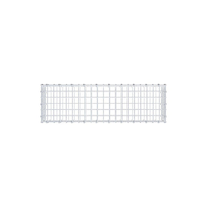 Gabion 100 cm x 20 cm x 30 cm (L x H x D), mesh size 5 x 5 cm, spiral ring