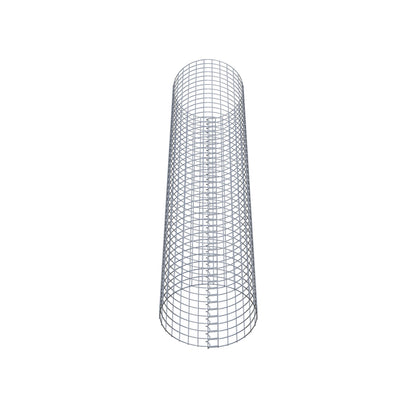 Gabionpelare rund 47 cm diameter, 200 cm höjd, maskstorlek 5 cm x 5 cm