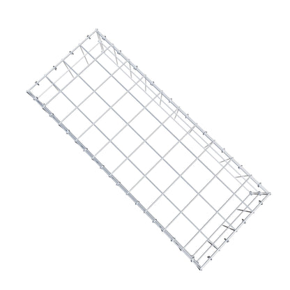 Typ 3 påbyggnadsgabion 100 cm x 20 cm x 40 cm (L x H x D), maskstorlek 10 cm x 10 cm, C-ring