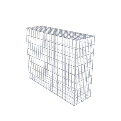 Fourche rapportée type 2 100 cm x 80 cm x 30 cm, mailles 5 cm x 10 cm, anneau en C