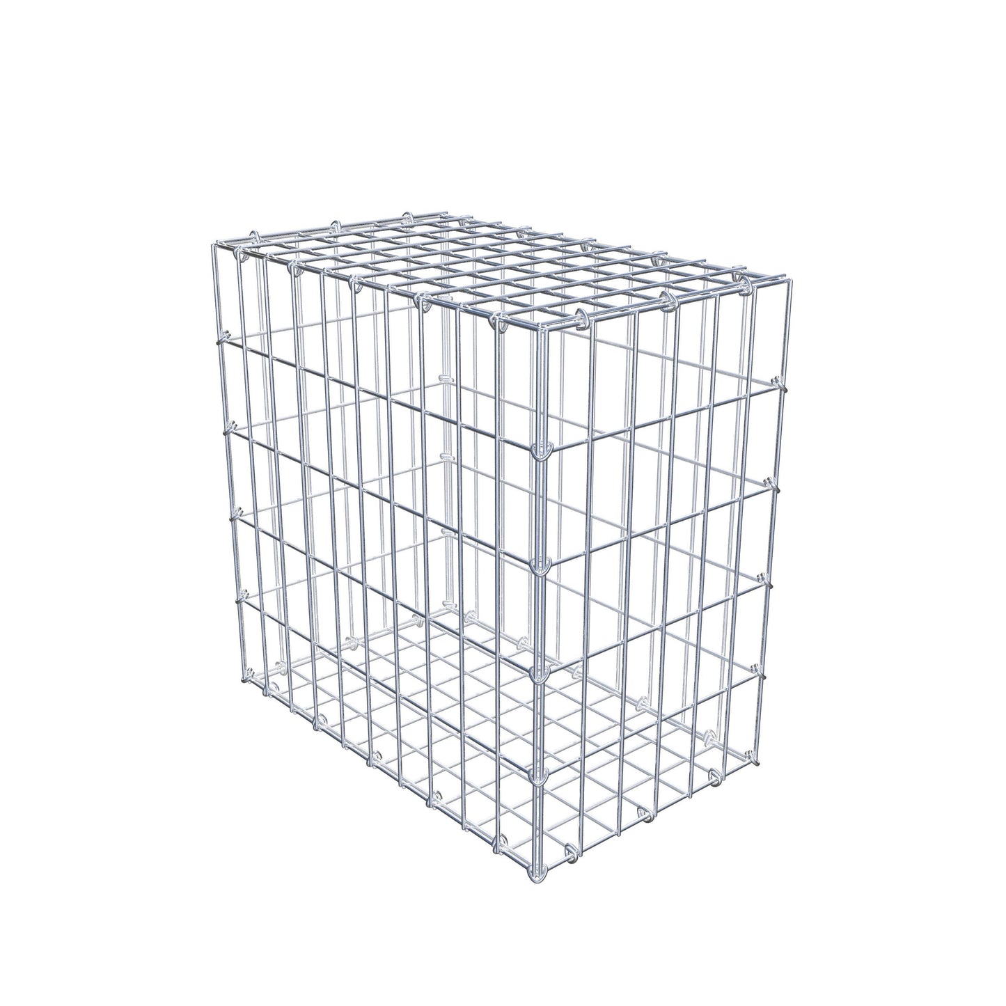 Gabion 50 cm x 50 cm x 30 cm (L x H x D), mesh size 5 cm x 10 cm, C-ring