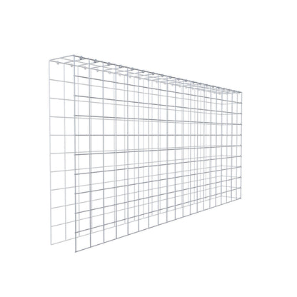Fourche rapportée type 4 200 cm x 100 cm x 20 cm (L x H x P), mailles 10 cm x 10 cm, anneau en C