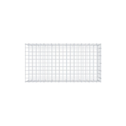 Gabião tipo 2 100 cm x 30 cm x 50 cm, malhagem 5 cm x 10 cm, anel C