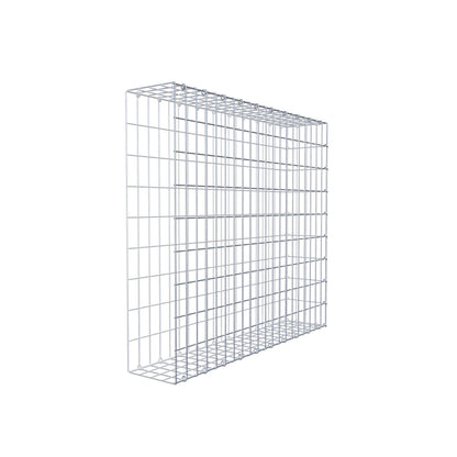 Anbaugabione Typ 2 100 cm x 90 cm x 20 cm, Maschenweite 5 cm x 10 cm, C-Ring