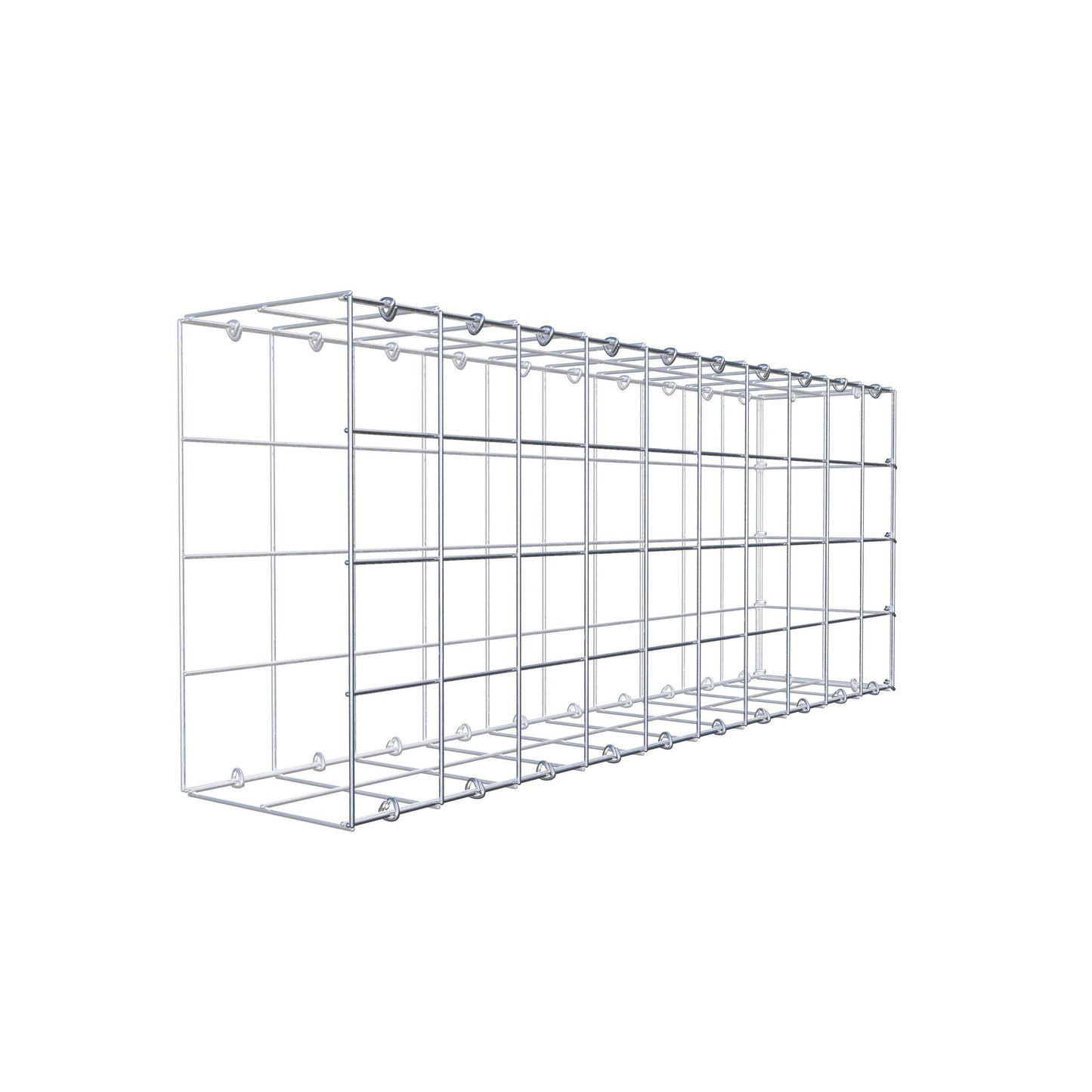 Fourche rapportée type 2 100 cm x 40 cm x 20 cm (L x H x P), mailles 10 cm x 10 cm, anneau C