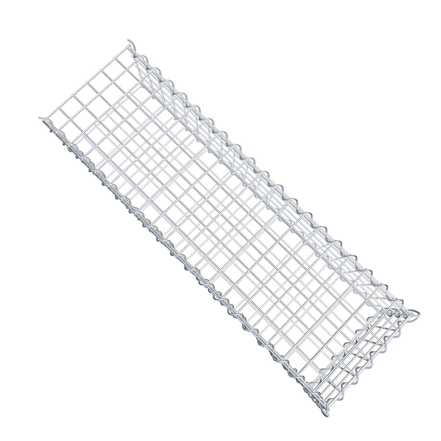 Gavión complementario tipo 2 100 cm x 20 cm x 30 cm (L x A x P), malla 5 cm x 5 cm, espiral
