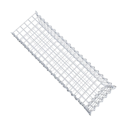 Gavión complementario tipo 2 100 cm x 20 cm x 30 cm (L x A x P), malla 5 cm x 5 cm, espiral