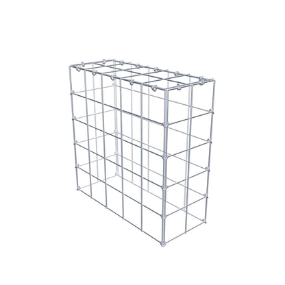 Anbaugabione Typ 3 50 cm x 50 cm x 20 cm (L x H x T), Maschenweite 10 cm x 10 cm, C-Ring
