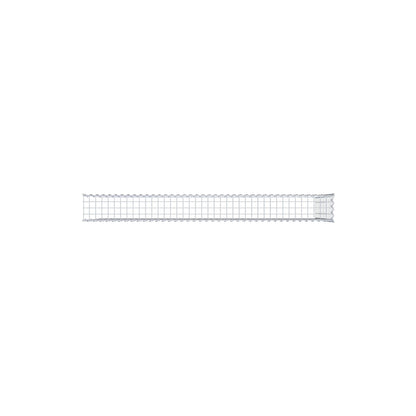 Extra gabion typ 4 200 cm x 100 cm x 20 cm (L x H x D), maskstorlek 5 cm x 10 cm, spiral