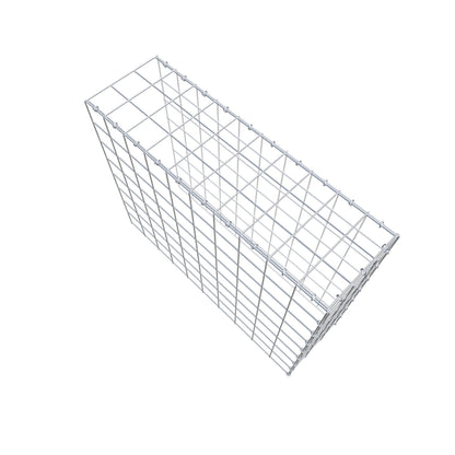 Gabião Tipo 4 100 cm x 80 cm x 30 cm (C x A x P), malhagem 10 cm x 10 cm, anel C