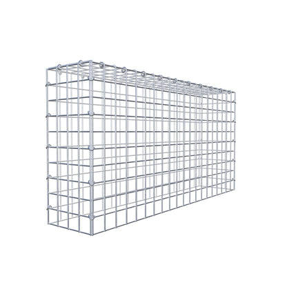 Anbaugabione Typ 3 100 cm x 50 cm x 20 cm (L x H x T), Maschenweite 5 cm x 5 cm, C-Ring