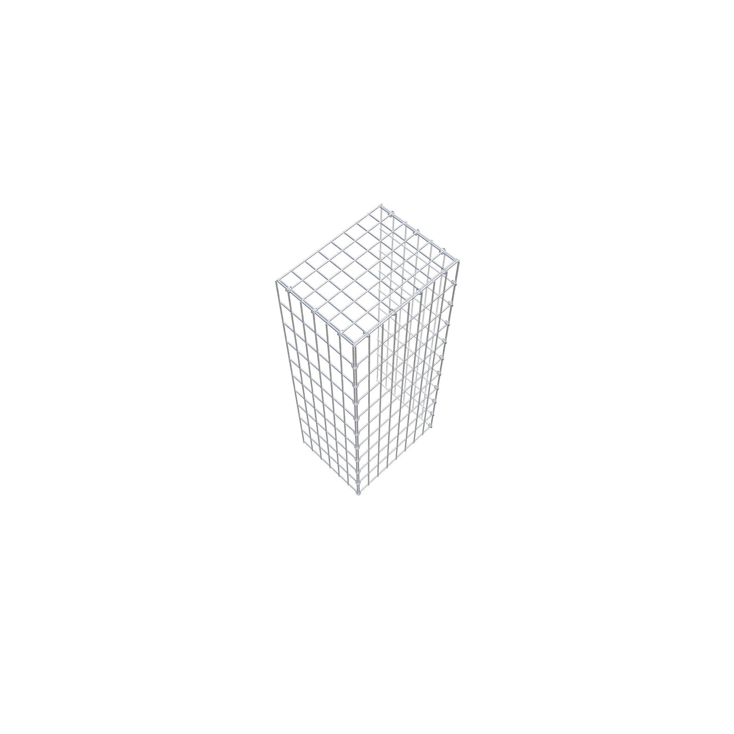 Gavión complementario de tipo 4 100 cm x 30 cm x 40 cm (L x A x P), malla 5 cm x 10 cm, anillo en C