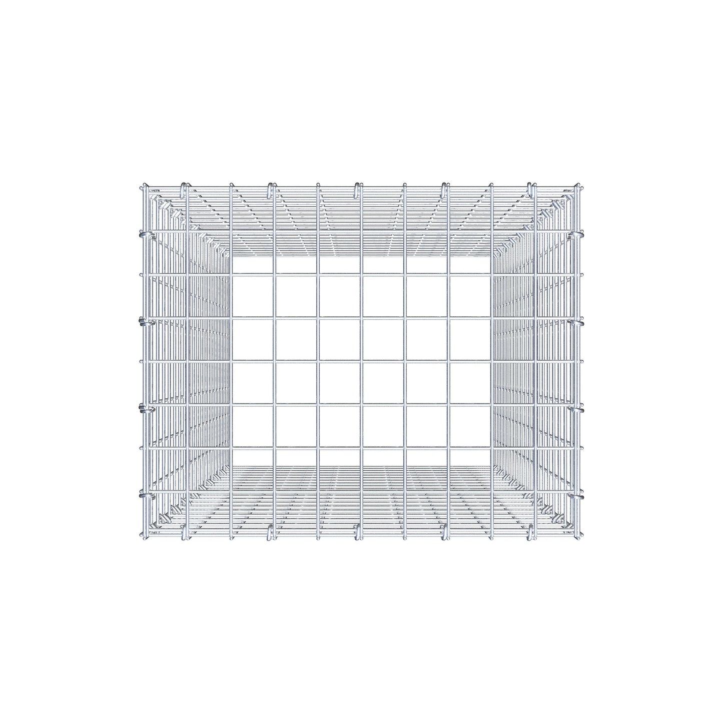 Fourche rapportée type 3 100 cm x 50 cm x 40 cm (L x H x P), mailles 5 cm x 5 cm, anneau C
