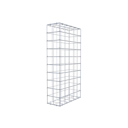 Gabione 100 cm x 50 cm x 20 cm (L x H x T), Maschenweite 10 cm x 10 cm, C-Ring